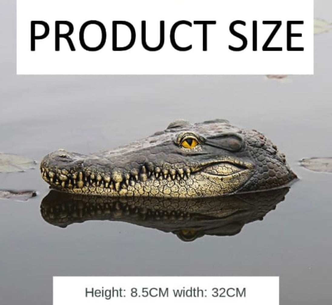 RC Boats Ship Novelty Toys Simulation Crocodile Head 2.4G Remote Control Funny Alligator Kids Children Electric Spoof Prank Gift