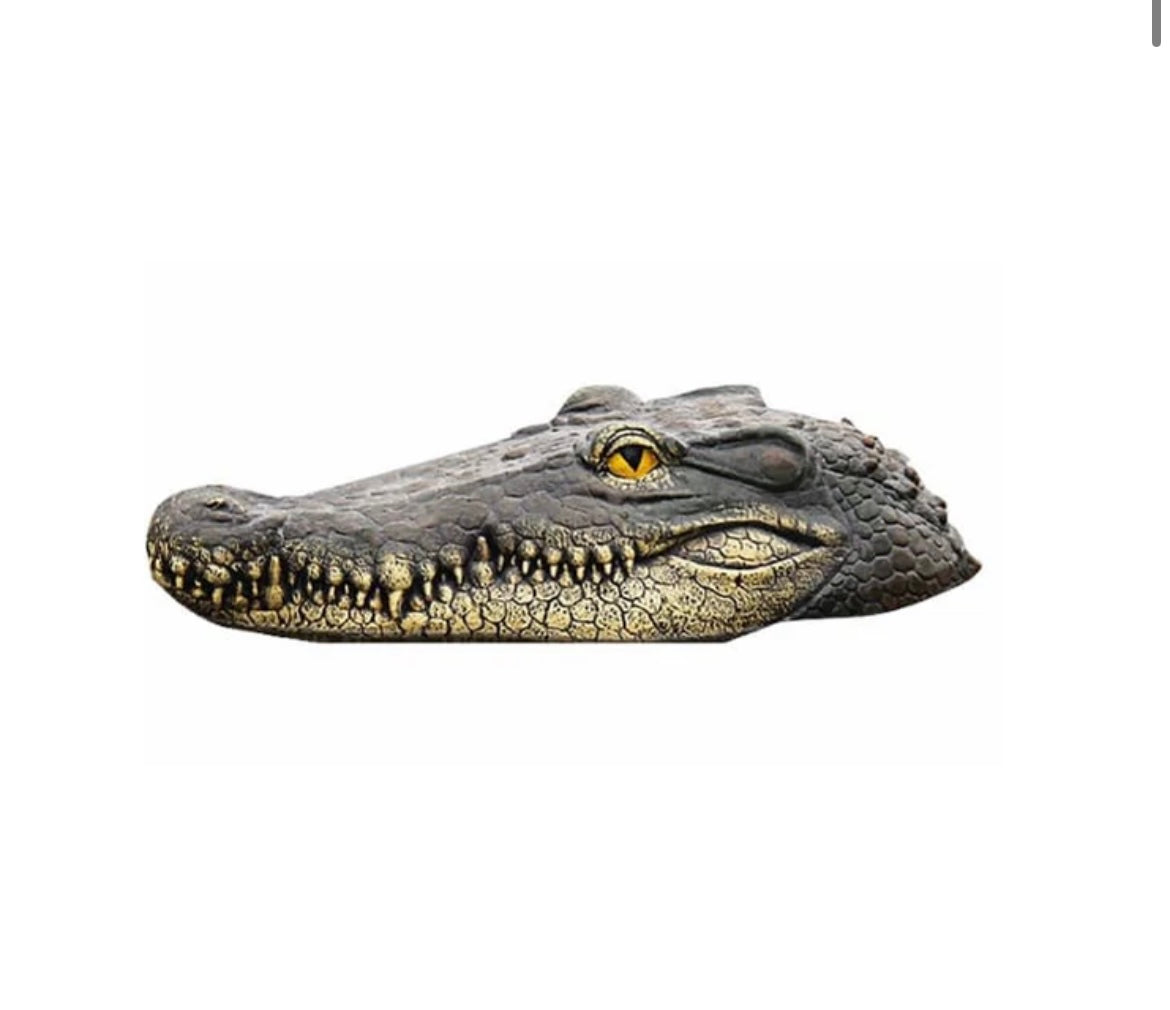 RC Boats Ship Novelty Toys Simulation Crocodile Head 2.4G Remote Control Funny Alligator Kids Children Electric Spoof Prank Gift